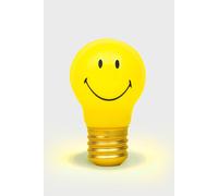 Suck UK Rechargable Cordless Smiley Face Lamp in Yellow Suck UK Yellow