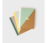 Suck Uk Set Of 3 Cat A5 Notebooks