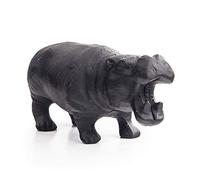 SUCK UK SK BOHIPPO1 Hippo Cast Iron Accessories Pub Novelty Beer Gifts for Men Animal Bottle Opener for Home Bar Kitchen Gadgets, Metal, 56 milliliters, Black