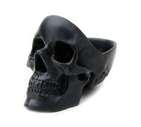 Suck UK | Skull Desk Organiser | Gothic Jewellery Box | Key Bowl & Trinket Dish | Desk Tidy Organiser | Gothic Home Decor & Goth Decor | Goth Gifts For Women | Bedroom Decor | Black