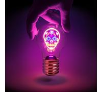 Suck UK Skull Lamp | Gothic Home Decor | Skull Light Bulb | Gothic Decor | Calavera Cordless Lightbulb | Day of the Dead | Halloween Accessories | USB Rechargeable Battery | LED Neon Light Bulbs