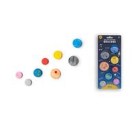 Suck UK | Suck UK Solar System Erasers | Set of 8 Mini Planet Erasers | Educational Outer Space Stationery & Budding Astrophysicists