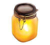 Suck UK - Sun Jar Solar Light Garden Lights Solar Powered Waterproof Rechargeable Lights Indoor & LED Mason Jar Party Gardening Gifts Or Garden Gifts Outdoor Yellow