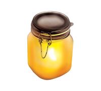 Suck UK - Sun Jar Solar Light Garden Lights Solar Powered Waterproof Rechargeable Lights Indoor & LED Mason Jar Party Gardening Gifts Or Garden Gifts Outdoor Yellow
