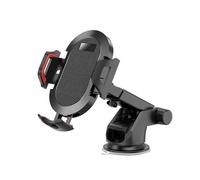 Sucker Car Phone Holder Mobile Stand in Car No Magnetic GPS Mount Support For Sa&ms&un&g(Red)