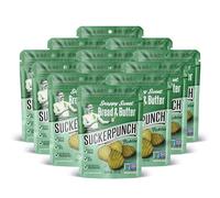 SuckerPunch Pickles in a Pouch, Sweet Bread & Butter, 3.4oz Low Calorie