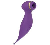 Sucking G-Spot Vibrator, USB Rechargeable Vaginal Nipple Stimulator, with 7 Suction Forces and 10 Vibration Modes, Adult Oral Sex Toys for Female Couples,B