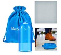 Suclain 1 Pcs Jewish Wedding Glass Breaking Kit with Velvet Bag,Blue | Mazel Tov Bag, Chuppah Ceremony Glass Vessel, Engagement Gift, Safe Break Design, Traditional Jewish Style Wedding