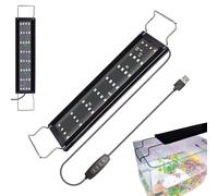 Sucritude Aquarium Light - LED Aquarium Light for Plants,Aesthetic Fish Tank Decoration Lamp for Desktop Dorm Living Room Den Kids Room