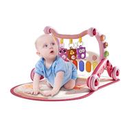 Sucritude Baby Activity Mat - Portable Play Mat with Walker,Developmental Preschool Learning Activities, Non-Slip Fine Motor Skills Toy for Nursery Floor Home Use Outdoor Play