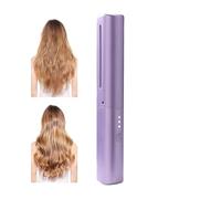 Sucritude Ceramic Hairdressing Comb,Anti-Static Electric Styler | Comb Hair Straightener,for Women Styling Wig Home Travel Curl Girls