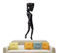 Sucritude Climbing Man Wall Sculptures 3d Wall Art Decor, Man Cave Stuff Walls Art, Modern 3D Decoration Resin Sculpture creatives Climbing Men Walls Sculptures, creatives Handmade Home Unique Decor