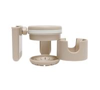 Sucritude Cup Holder for Walker, Anti-slip Water Bottle Stand With Phone Holder for Pram, Non-Slip Stroller Bottle Rack for Shopping Carts Scooters Wheelchairs Bike