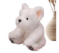 Sucritude Dog Plush, Soft Puppy Stuffed Animal Plush Doll, Emotional Soothing Pet Doll Sleeping Companion for Bedroom Couch Desktop Living Room Car Baby Bedside Birthday Christmas
