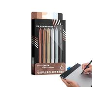 Sucritude Fine Point Pens Assorted Colors - Smooth Writing 0.7mm 6 Colors Washable | Colored Ink Pens Fine Point - for Office School Journaling Writing Artistic Sketches Comic Storyboarding