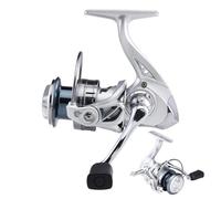 Sucritude Fishing Reel, Lightweight Metal, Freshwater Spinner Reel, for River Stream Pond Lake Freshwater Bass Trout Catfish Shore Pier
