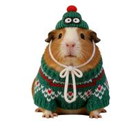 Sucritude Hamster Clothes | Pullover Hoodie for Pet - Animal Thermal Clothes,for Bunny Guinea Hamster Ferret Chinchilla Hedgehog Gerbil