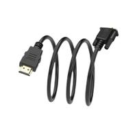 Sucritude HD to VGA Cable,Display Port to VGA Adapter Cable | Anti-Interference Peripherals for Projector TV Computer Laptop Desktop