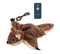 Sucritude Interactive Cat Toy, Flapping Mice Remote Control Cat Toy, Touch Activation Kitten Chasing Trainer, for Kittens Adults Mental Stimulation, Exercise, Pet Indoor, Home, Apartment