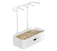 Sucritude Jewelry Organizer Tray,Desktop Jewelry Storage Tray - Chic Organizer Display Stand for Bracelet, Jewel, Ring, Earrings