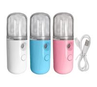Sucritude Nano Facial Mister Portable Water Sprayer Face Steamer Mini, Nano Facial Mister 30ml Mini Face Humidifier, USB Rechargeable Portable Atomizer For Skin Hydration, Makeup Setting & Travel