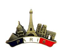 Sucritude Paris Fridge Magnet, 3D Metal Souvenir Magnets, Decorative Supplies for Holiday Bedroom Classroom Luggage Home Cars Offices Party Porch Birthday School