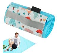 Sucritude Picnic Mats Outdoor Waterproof | Fold up Picnic Blanket,Grass Rug with Weatherproof Sandproof for Festival Backyard Camping Outdoor Hiking Pool Vacation
