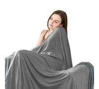 Sucritude The Cold Blanket,Summer Sleeping Comforter - Double-Sided Cold Cooling Blanket for Night Sweats Hot Sleepers Home Travel Road Trip Studio