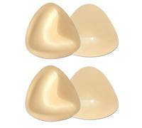 suction 2 Pairs Sticky Bra Inserts, Sticky Bra for Women, Double Sided Adhesive Breast Pads, Secure Support for Active Lifestyles, Reusable and Washable