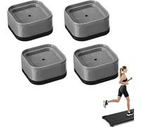suction 4PCS Treadmill Incline Riser Blocks,walking pad incline blocks, Adjustable Height for Home Gym Equipment, Custom Incline Training on Uneven Floors, Fits Most Treadmills & Fitness Machines