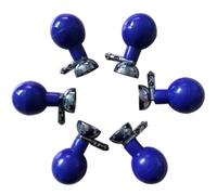 Suction Ball Electrode Adult Multifunctional with Silver Chloride Base, Blue Electrode