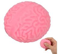 suction Brain Squishy Desktop Ornament, Halloween Themed Office Decor, Portable Relaxation Accessory for Adults and Gifting