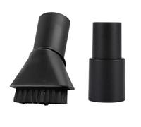 Suction Brush with Hard and Soft Bristles, Compatible for Karcher, WD 2 WD 3 WD 4 WD 5 Multi-Purpose Vacuum Cleaner for 2.863-221.0(Black 2pcs)