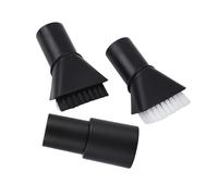 Suction Brush with Hard and Soft Bristles,Compatible for Karcher ，WD 2 WD 3 WD 4 WD 5， Multi-Purpose Vacuum Cleaner(Black and White)