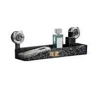 Suction Cap Bathroom Shelf - Shower Organizer Unmounted Wall Mounted Reusable Rack | Waterproof Shelf No Drilling For Toiletries, Shampoo & Soaps.SCAF