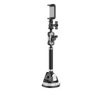 Suction Car Phone Mount - 360° Adjustable Windscreen Phone Holder for Navigation, Universal Vehicle Smartphone Stand, Rotating Support for Driving Recording