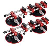 Suction Cup, 2PCS 6 Inch Stone Seamless Seam Setter With Double Vacuum Suction Cup for Seam Joining Leveling Solid Countertop Installation Tool Tile Gap Regulator for Quartz Slabs Granite Stone Marble