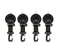 Suction Cup Anchor Securing Hook Tie Down Camping Tarp As Car Side Awning Pool Tarps Tents Universal Travel For Camping, Caravans(4pcs-green)