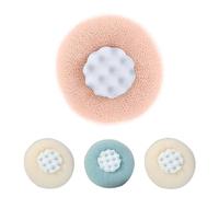 Suction Cup Bath Ball - Four Colour Shower Scrubber, Body Massage and Skin Softening Tool | Durable Attachment Design Detail, Purpose, Household Washroom Placement Locations, Lightweight