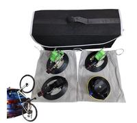 Suction Cup - Bike Carrier - Suction Cup Bike Rack | Removable Rack for Car Roof with Stable Metal Frame Easy Installation for Transporting Bicycles on Road Trips and Outdoor Adventures