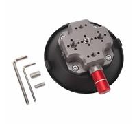 Suction Cup Camera Mount, Aluminum Alloy and Silicone CNC Machining Camera Metal Car Mount with for ARRI Positioning Hole for Windshield