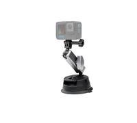 Suction Cup Camera Mount with 360° Ball Head Magic Arm,Sporting Cameras Holder Accessories Compatible with Insta360 X5 X4/GoPro/DJI OSMO 360,Standard 1/4" (Suction Cup Base)
