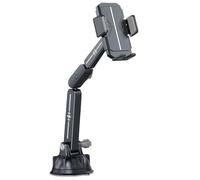 Suction Cup Car Phone Holder, Retractable Phone Mount, Windscreen Smartphone Bracket, Automobile Phone Holder, Car Phone Mount for Sedans, Adjustable Car Phone Holder, Phone Holder for Trucks