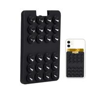 Suction Cup Card Holder Cell Phone - Adhesive Mobile Phone Card Holder, Powerful Adsorption | Perfect Wall, Shower, Mirror, Window, Store Credit Card, , ID, Mobile Phone, Practical