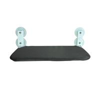 Suction Cup Cat Hammock For Window -4 Suction Pad & Optional Drill-Mount, Solid Metal Frame, Multi-Style Cozy Perch For Cats, Indoor Cat Lounge Bed(Black,Large)