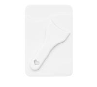 Suction Cup Cellphone Wallet, Credit Card Holder for Back of Phone Case, Portable Mount Sleeve, Adhesive Identity Card Sleeve, Hands Free Accessory