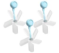 Suction Cup Deflector Air Vent Cover Set, Wind Manual Panel, 3 Pieces for Home Use, Baby Room, Bedroom, Study, Studio, Reduces Air Conditioning, Directs the Flow, V
