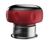 Suction Cup Device - Muscle with Suction Cups - Intelligent Rechargeable Electric Massage Tool with Twelve Adjustable Modes for Back and Sports Recovery Post Workout