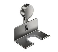 Suction Cup Hair Care Tool Organizers Bathroom Dryer Holder for Wall Mounting & Partitioned Storage Dryer Holder for Conceit