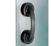 Suction Cup Handles for Shower | Glass Door Handle - Removable Wall Handrail No Drilling Push Pull Helper Strong Vacuum Grab Puller for Mirror Bathroom Cabinet Kitchen Drawer